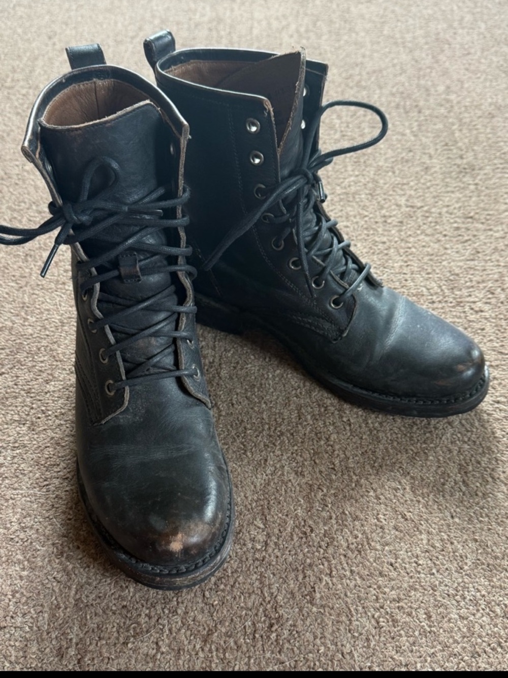 Frye Combat Boots - Picture 2 of 7